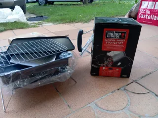 Kit  Weber Chimney Starter Set
Mini barbacoa
