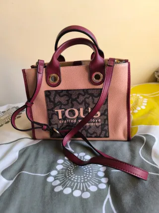 Bolso Tous Rosa y Marrón