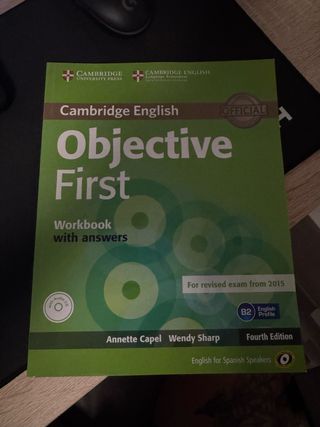 LIBRO OBJECTIVE FIRST B2 CAMBRIDGE