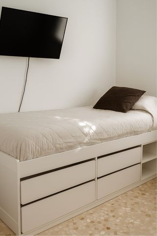Cama 90x200 con cajones