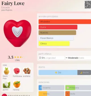 Fairy Love 100ml. Escada. Eau de Toilette