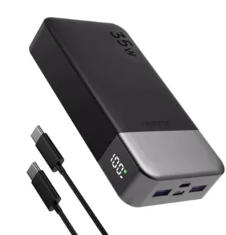 Batteria portatile da 20000 mAh, caricabatterie rapido