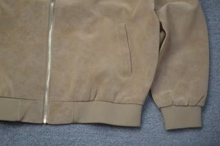 Chaqueta Zara Marrón Suede