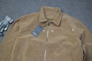 Chaqueta Zara Marrón Suede