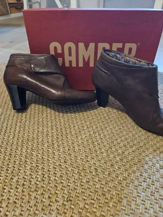 Botines Camper Marrones Mujer