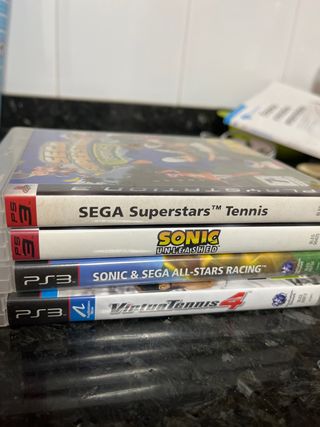 Lote Sonic & SEGA Collection PS3