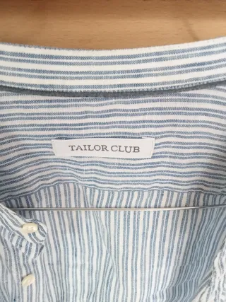 Camicia Tailor & Club righe blu