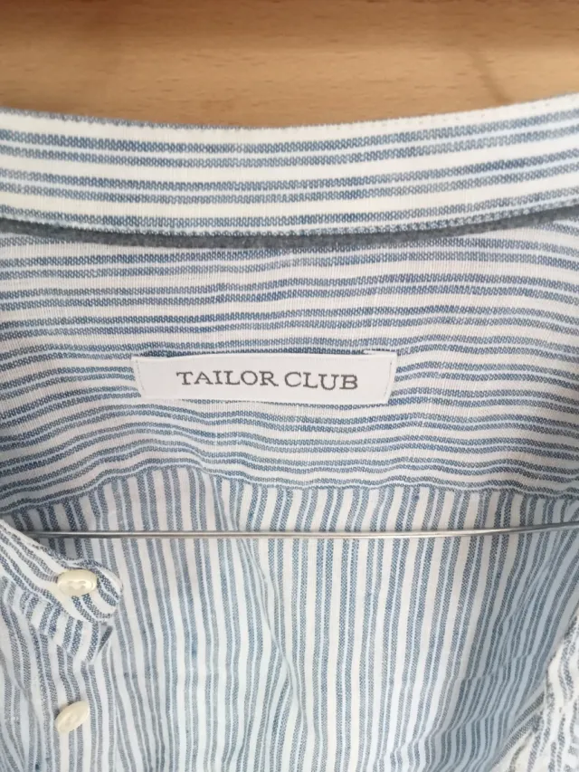 Camicia Tailor & Club righe blu