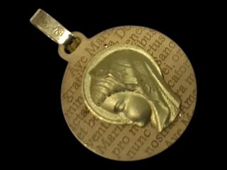 colgante oro 18k