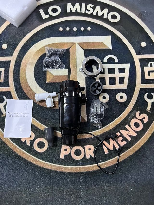 Triturador de Basura Inox 3/4 HP 3200 RPM