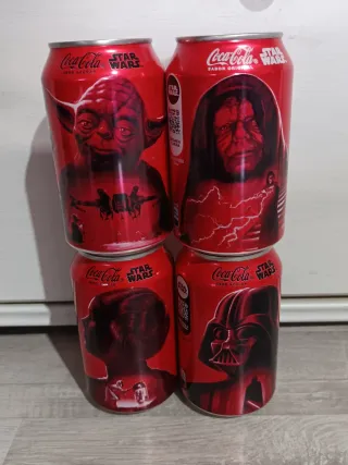 Latas Coca-Cola Star Wars