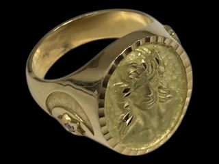 sello oro 18k