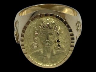 sello oro 18k