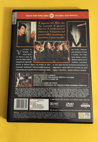 Halloween 20 anni dopo DVD