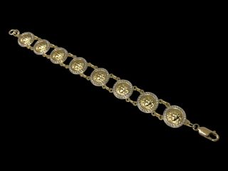 pulsera oro 18k