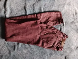 Pantalón efecto piel mujer talla S