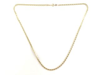 cadena oro 18k 30cm