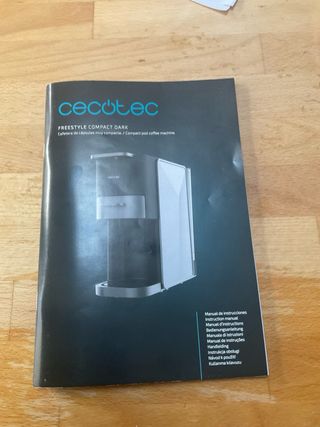 Cafetera Cecotec Multicápsulas 1350W