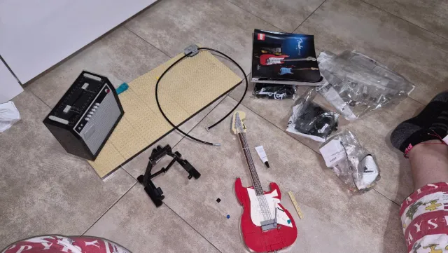 Lego Fender Stratocaster.