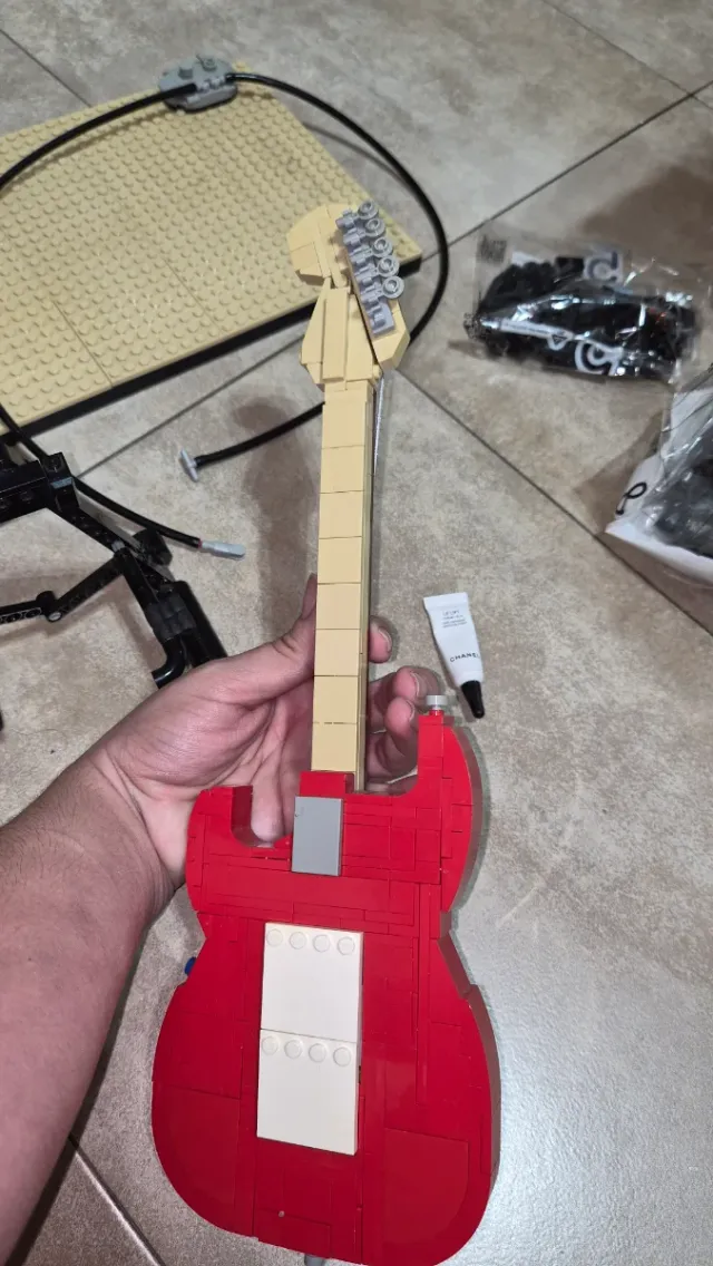 Lego Fender Stratocaster.