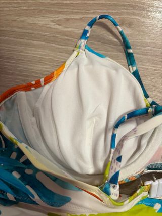 Bikini estampado tropical