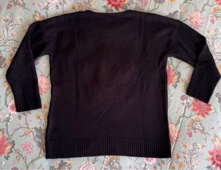 Jersey negro con estrella de pelito
