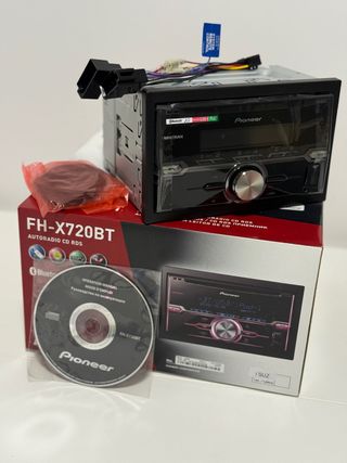 pack Radio Coche Pioneer FH-X720BT