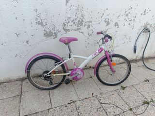 Bicicleta infantil niña rosa