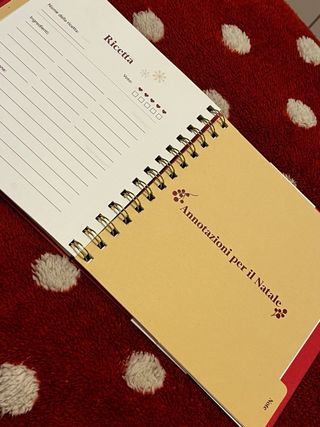 Planner di Natale Rosso