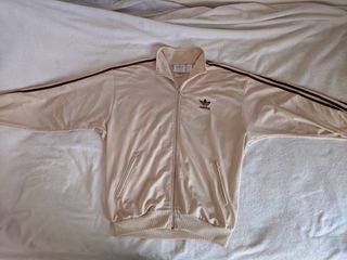 Chaqueta Adidas Vintage Retro 1999 Beige Marrón
