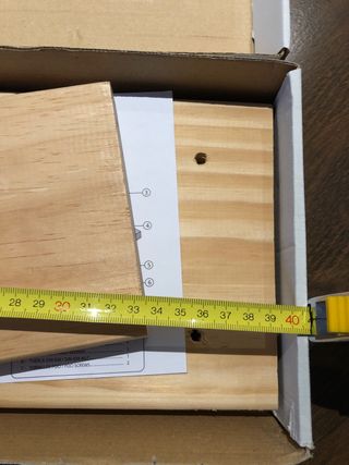 Jamonero de madera con accesorios
