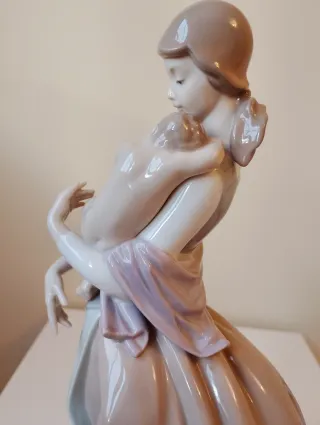 Figura Lladró Madre con Niño