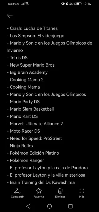 NINTENDO DS LITE + JUEGOS + FUNDA