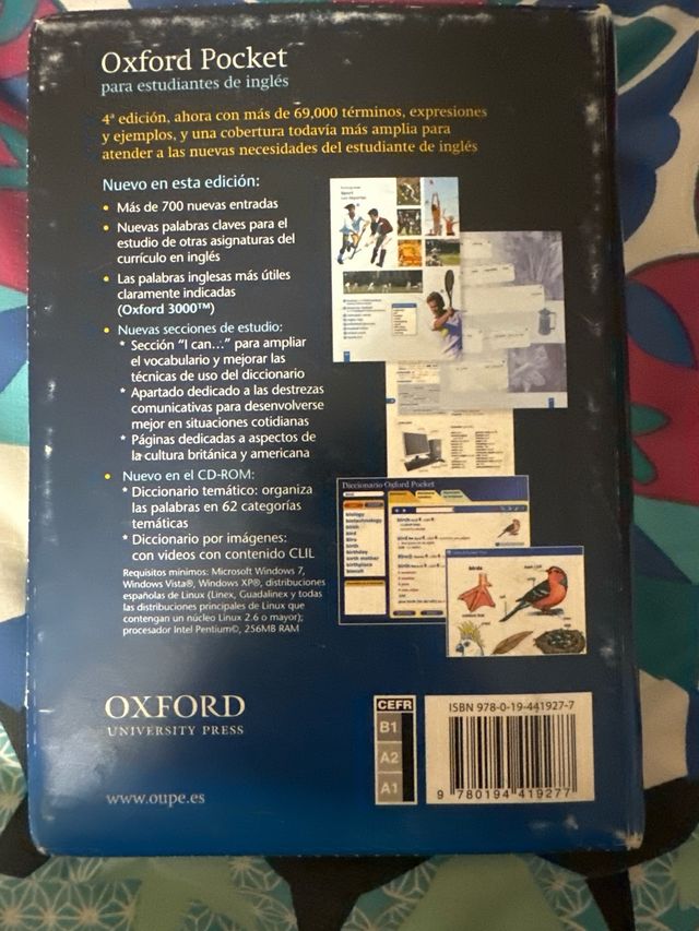 Diccionario Oxford Pocket para estudiantes de i...