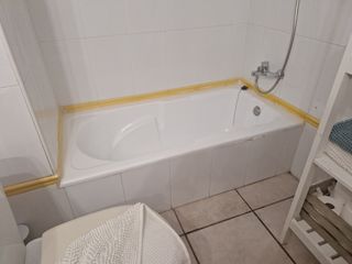 Bañera blanca de 70x140