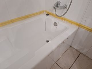 Bañera blanca de 70x140