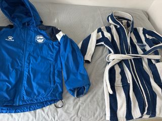 Chubasquero +Albornoz Deportivo Alavés niñ@