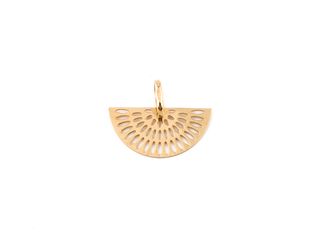 colgante oro 18k con nacar