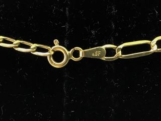 cadena oro 18k 28cm