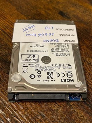 Disco Duro HGST 2.5 1TB SATA 6Gb/s