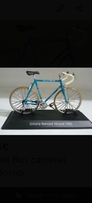 Mini bici da corsa Bernard Hinault 1980 Gitane