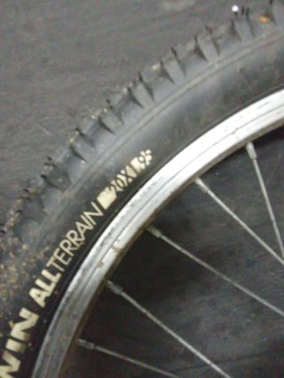 Rueda Bicicleta Plegable 20 con Piñonera