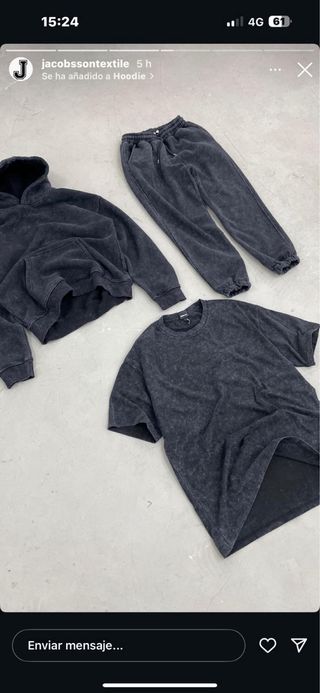 Sudadera con cremallera negra