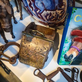 Estribo Antigo Madeira e Metal