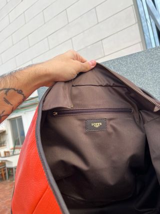 Bolso Loewe Vintage Naranja y Marrón