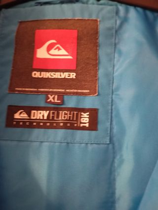 Chaqueta Impermeable Quiksilver Talla XL