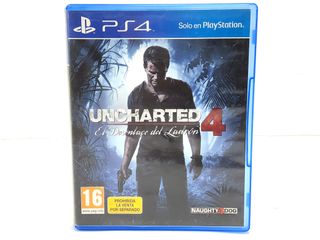 uncharted 4: el desenlace del ladron ps4