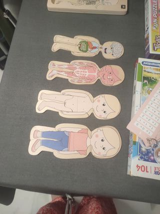 Puzzle Cuerpo Humano Beleduc Madera