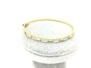 brazalete oro 18k