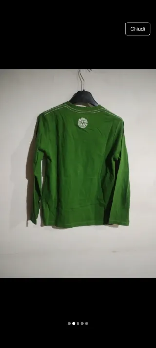 Maglietta manica lunga bambino cotone 10 anni